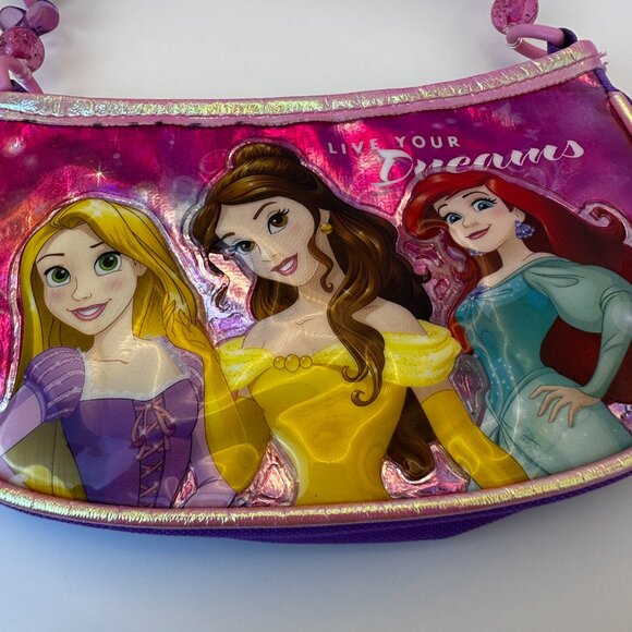 DISNEY PRINCESS BEADED SHOULDER BAG PURSE - Picture 2 of 6